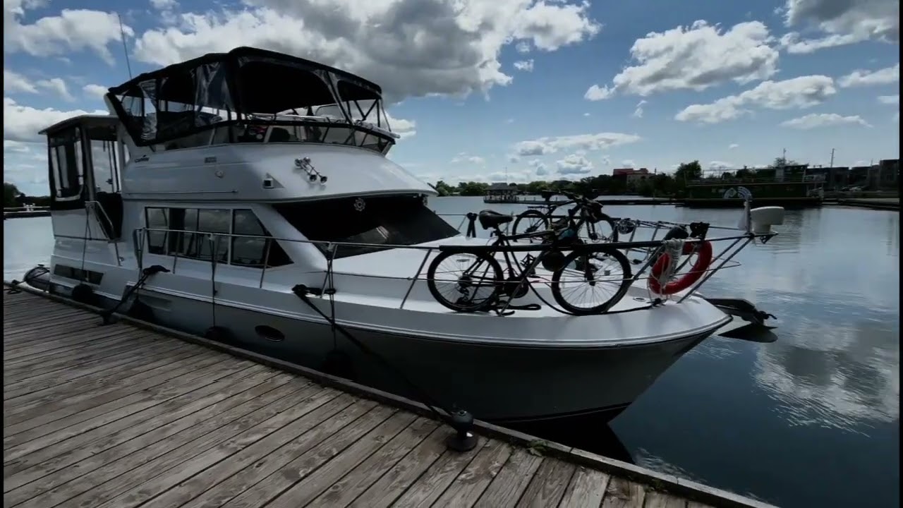 Day 14  Trent Severn across lake Simcoe to Lock 42 Couchiching