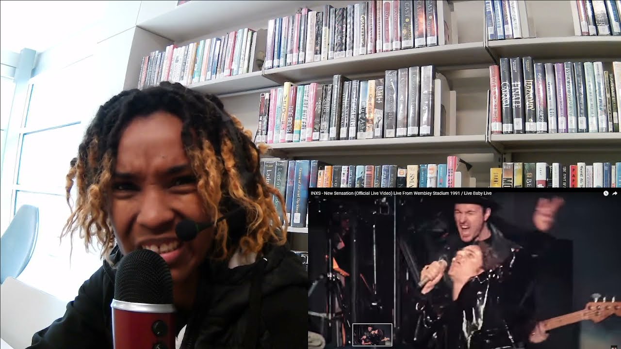 INXS - New Sensation - Live From Wembley Stadium 1991 Live Baby Live | REACTION (InAVeeCoop Reacts)