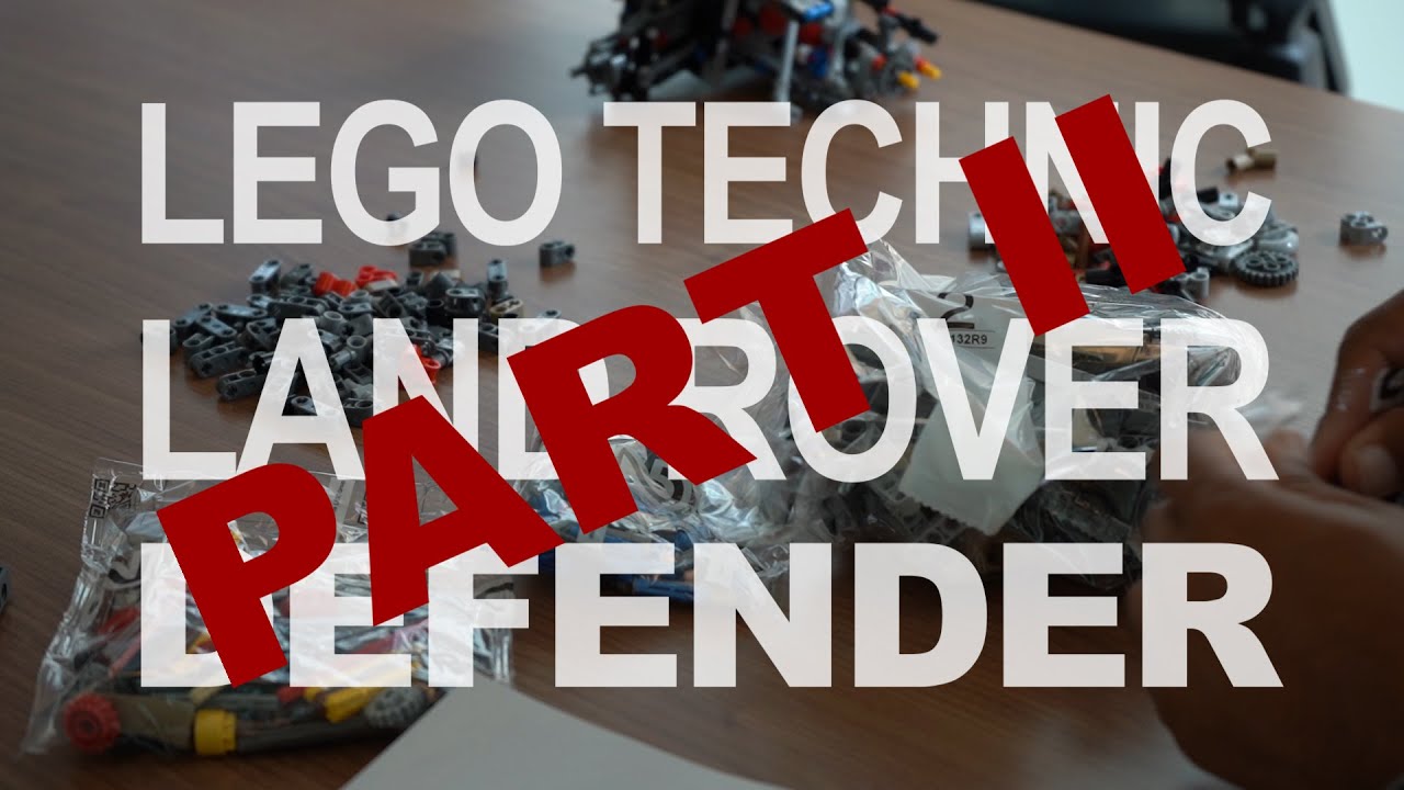 Lego Technic Land Rover Defender: Part 2