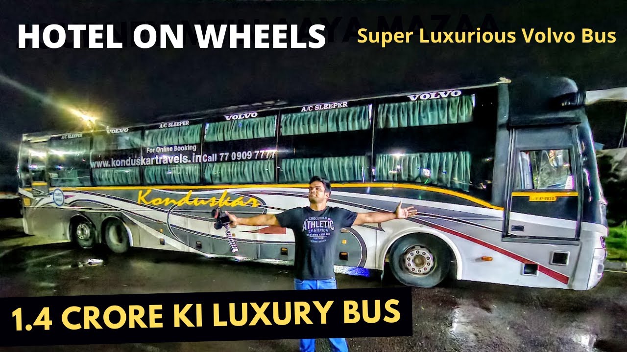 1.4 CRORE Ki Super Premium Luxury Volvo B11R Multi Axle AC Sleeper Bus 😲