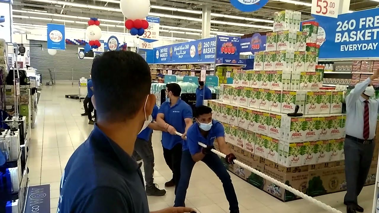 Carrefour Manar Mall Staff Vs Merchandiser (Game)