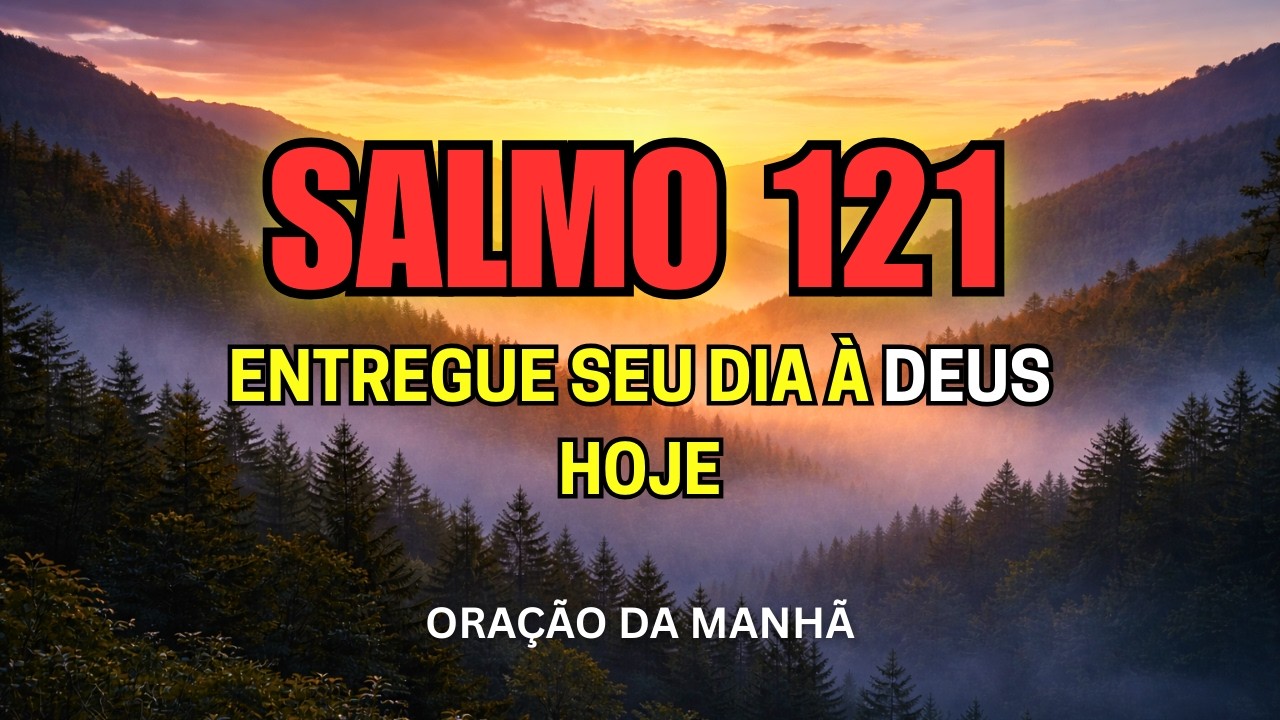 Não Saia de Casa Sem Orar Isso | Salmo 121 Para Colocar Seu Dia Sob o Cuidado de Deus