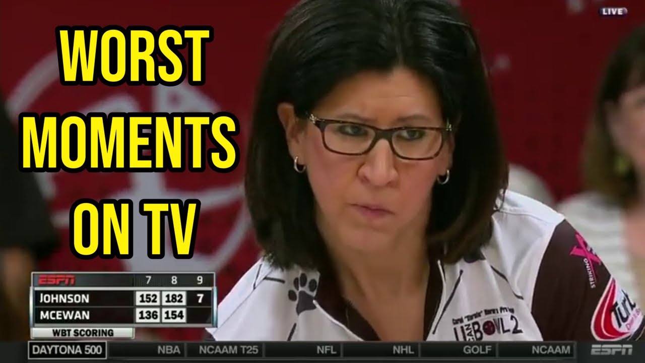 WORST Liz Johnson moments on TV | PWBA Bowling Rewind