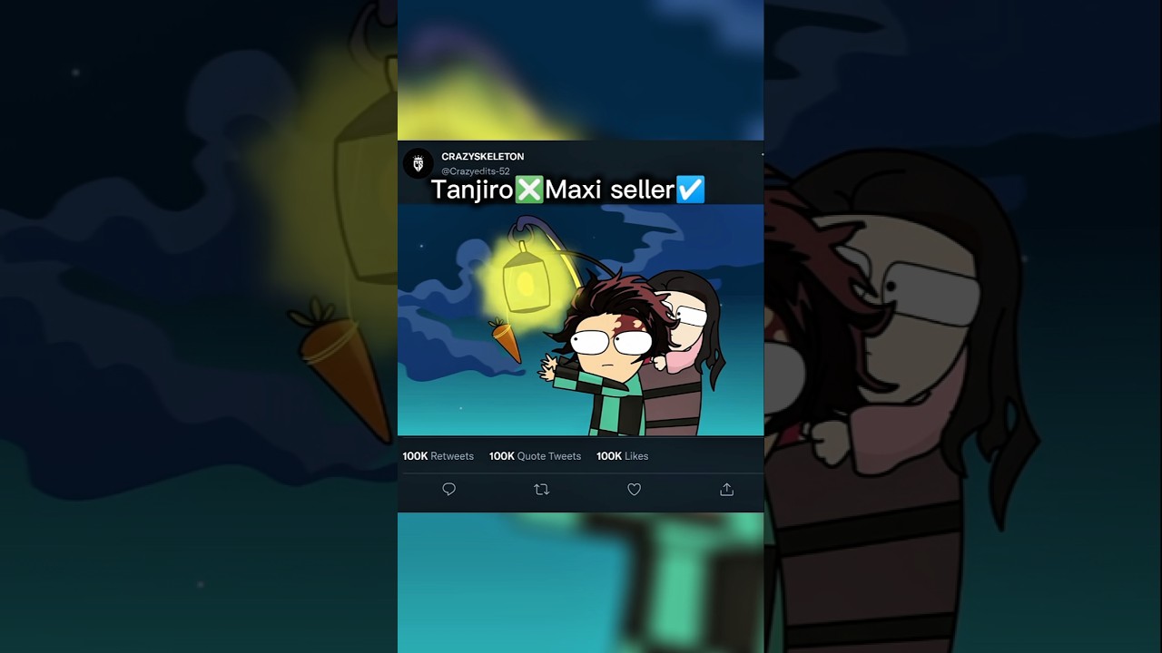 Tanjiro Ko Log &ldquo;Maxi Seller&rdquo; Samajh Baithe 😂💀 | Demon Slayer Funny Edit 🔥 #tanjiro #shorts #anime