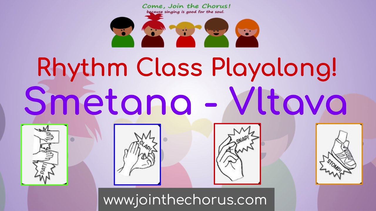 VLTAVA Rhythm & Body Percussion Playalong! (Smetana The Moldau)