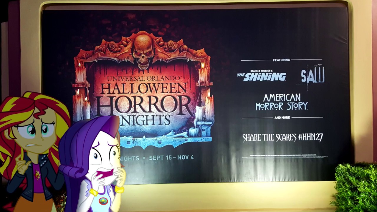 Ponies go to Universal Orlando - HHN