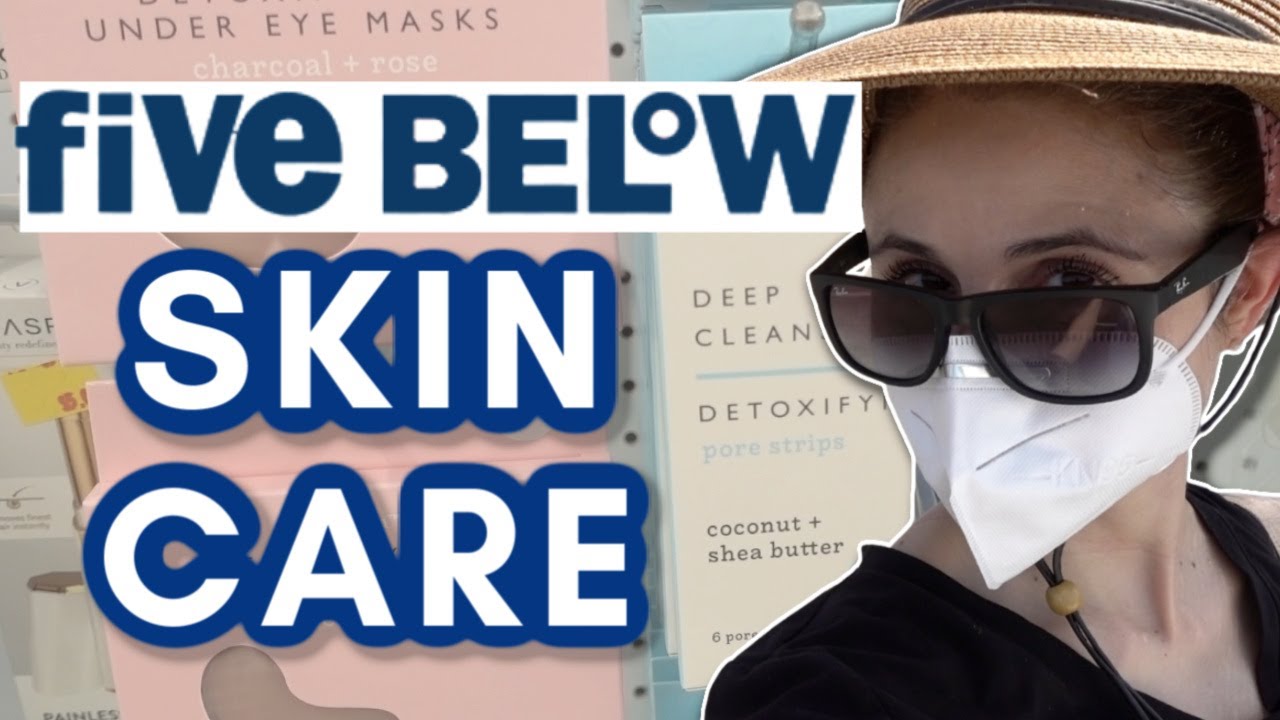 Shop with me for SKIN CARE at FIVE BELOW| Dr Dray