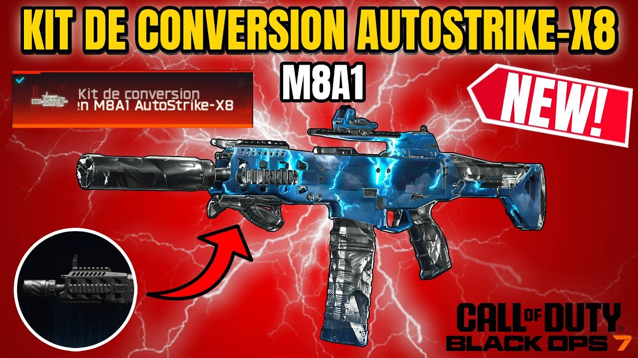 Le KIT DE CONVERSION AUTOSTRIKE-X8  sur la M8A1 la rend PLUS FORTE?!🔥- BO7