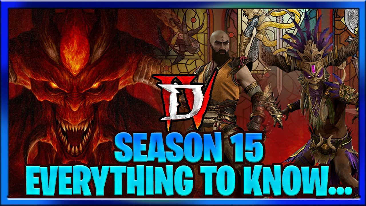 Diablo 4 Сезон 15: ОГРОМНЫЕ обновления, 20 НОВЫХ БОССОВ! : Какой класс ЛУЧШИЙ? Нерфы / Баффы...