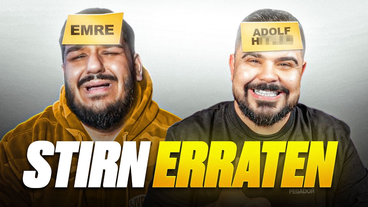 STIRN RATEN mit BZET, EMRE & ATO endet schief.. 😂🇩🇪
