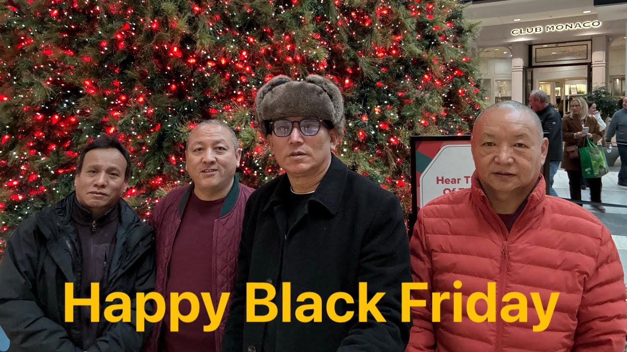 Black Friday shopping. Calgary Tibetan Vlogger 🇨🇦🙏Tashidelek 