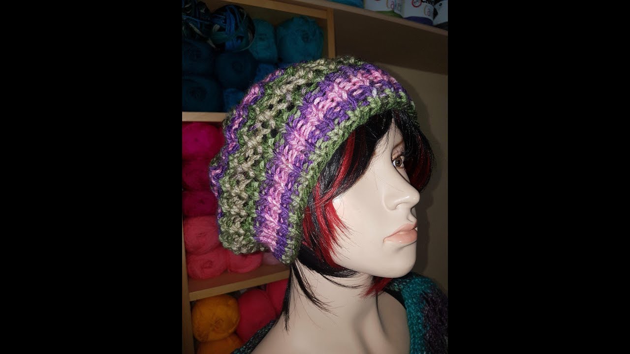 How to knit easy adult hat