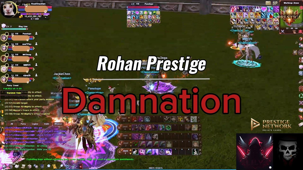 Rohan Prestige - Damnation vs NightsWatch