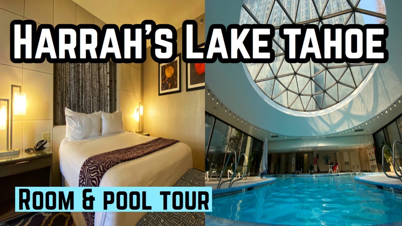 HARRAH’S HOTEL LAKE TAHOE - ROOM & POOL TOUR | VEGAS ETC