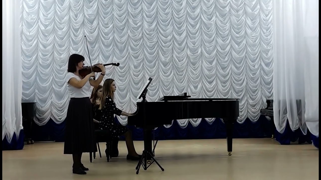 Гаус Алина - К. Хачатурян «Соната для скрипки и фортепиано».