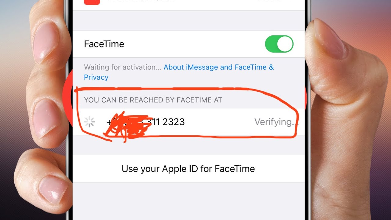 iMessage Verifying Phone Number &ndash; Fix on iPhone (iOS 18)