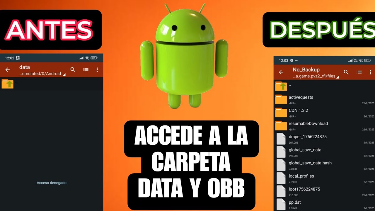 ✅ Cómo solucionar Acceso Denegado en ZArchiver | Accede a la carpeta 📂 DATA Y OBB en Android 2025