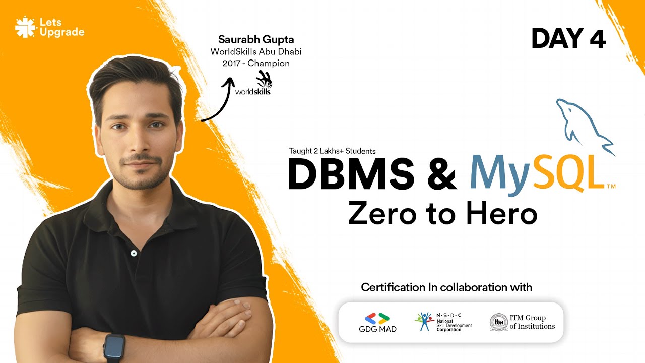 Day 4 | Database Design & Advanced MySQL Features | DBMS & MySQL Zero to Hero (5 Days)