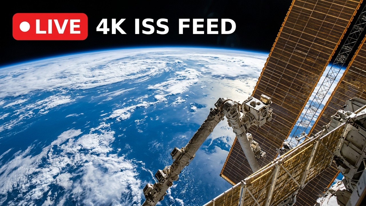NASA Live Stream 4K View Earth from Space: ISS Live Feed October 18 2026