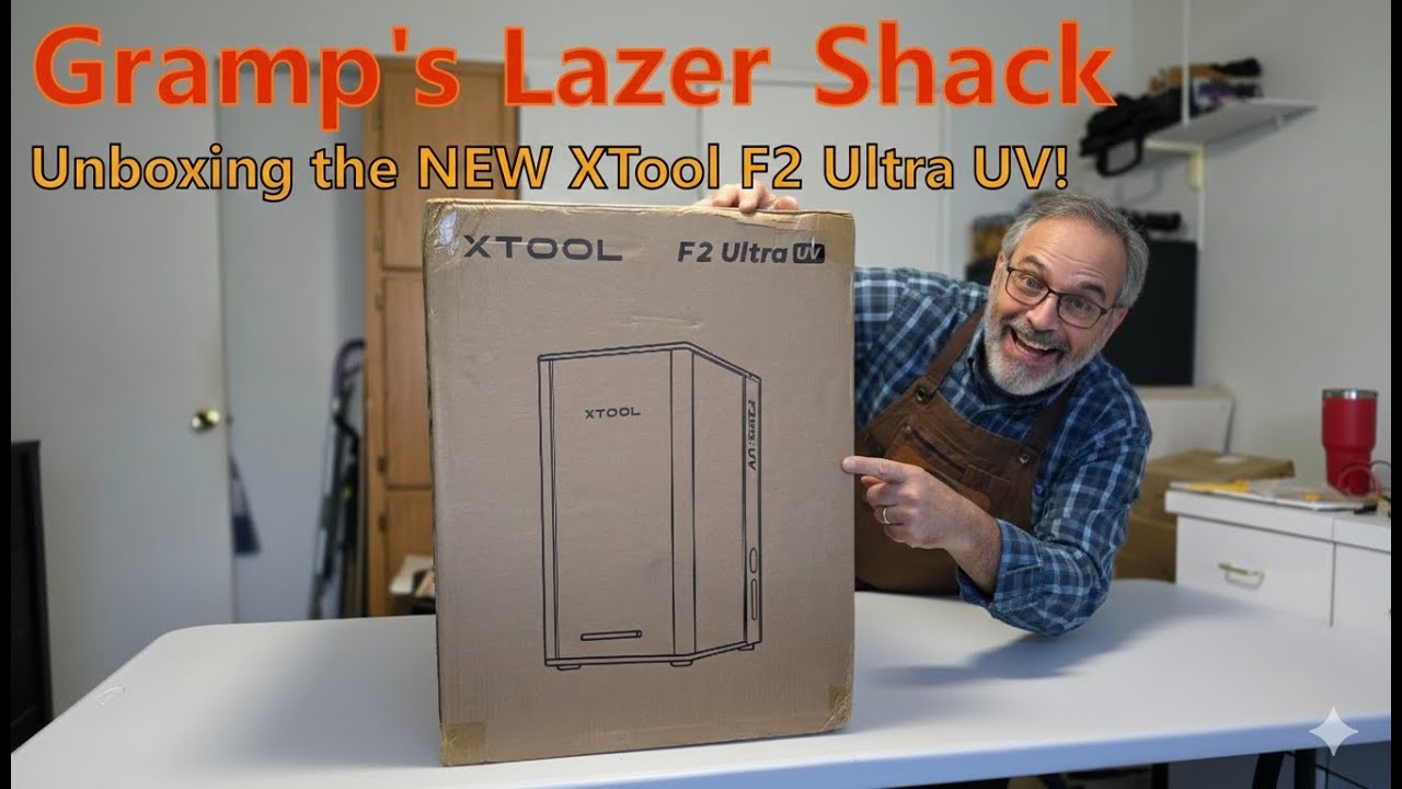 The xTool F2 Ultra UV Laser!   This Changes UV Engraving FOREVER!