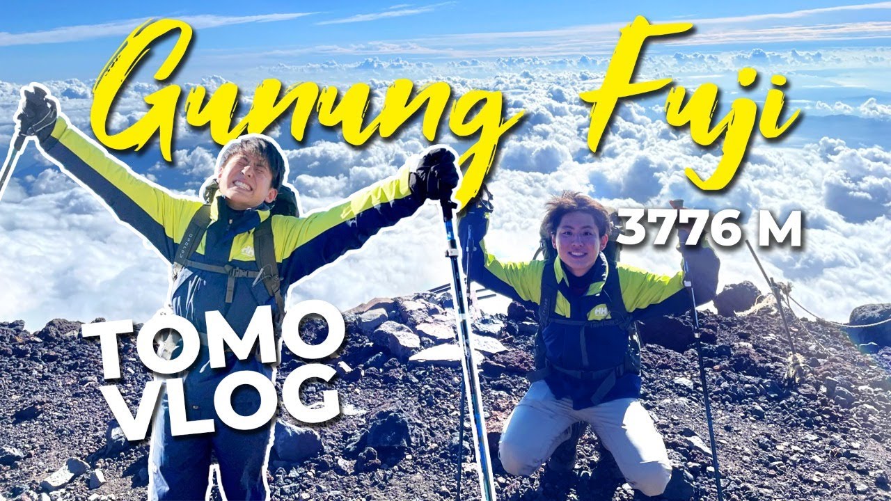 PERTAMA KALI NAIK GUNUNG FUJI! (TOMO SOLO VLOG)