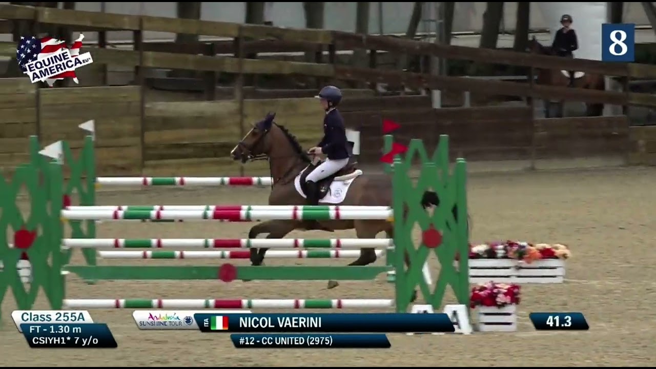 CC United (UNTOUCHABLE 27*GFE) et Nicol Vaerini - CSIYH 7 ans Vejer de la Frontera