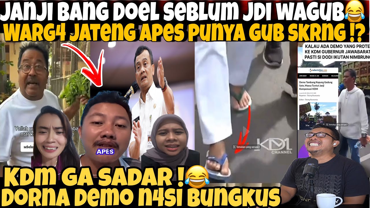 WARG4 JATENG BIL4NG APES PUNYA GUB SKRNG ! KDM GA SADAR SANDAL KETUKER !DORNA D3MO NASI BUNGKUS WKWK