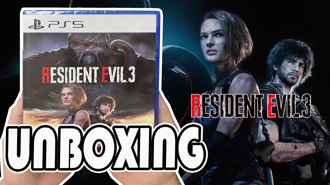 Распаковка Resident Evil 3 (PS5)