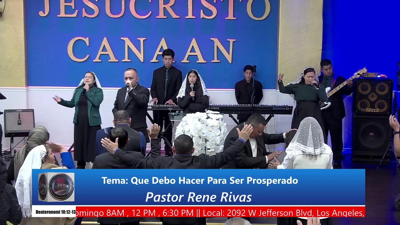 Pastor: René Rivas Tema: Que Debo Hacer Para Ser Prosperado? Texto: Deuteronomio 