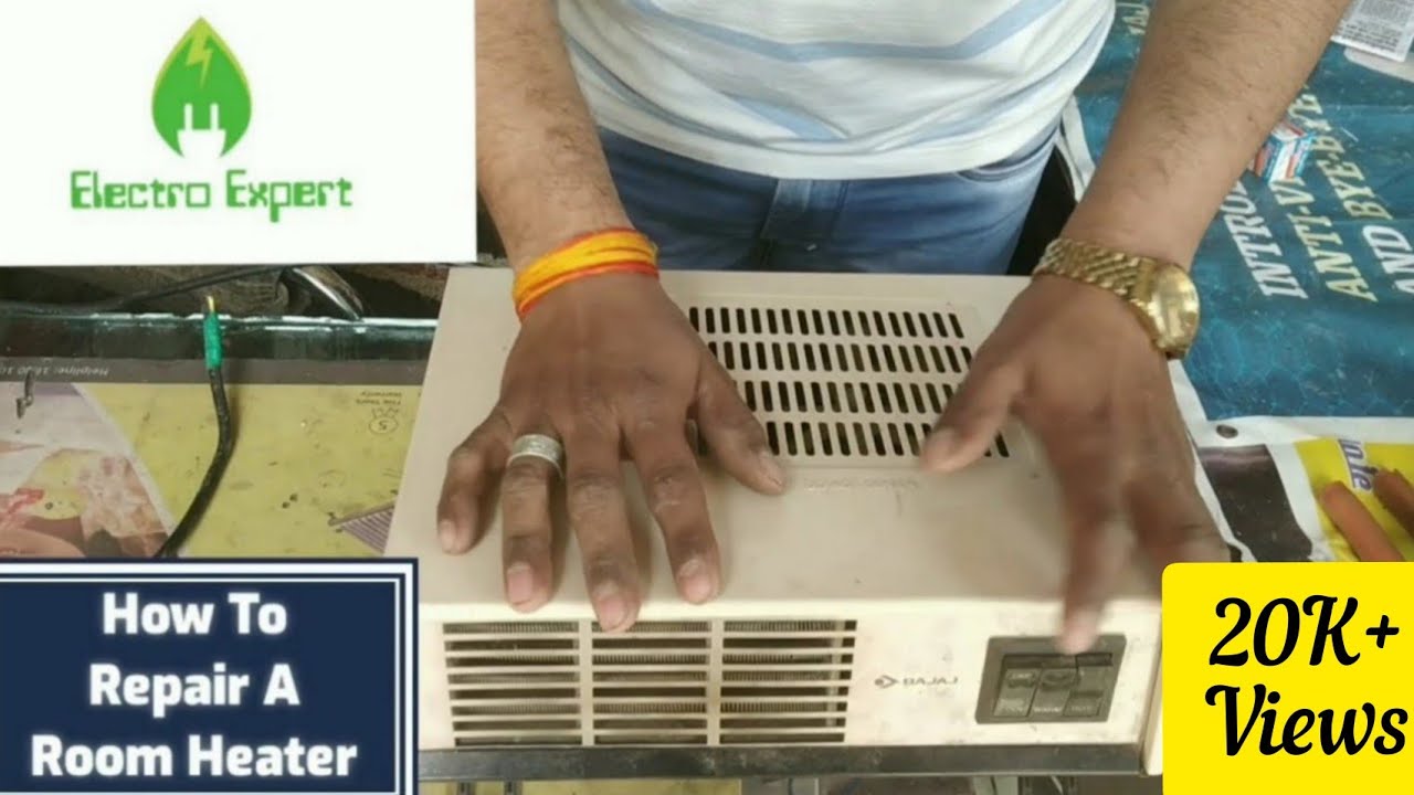 How To Repair A Room Heater At Home | Bajaj Blowhot Room Heater | Full Repairing