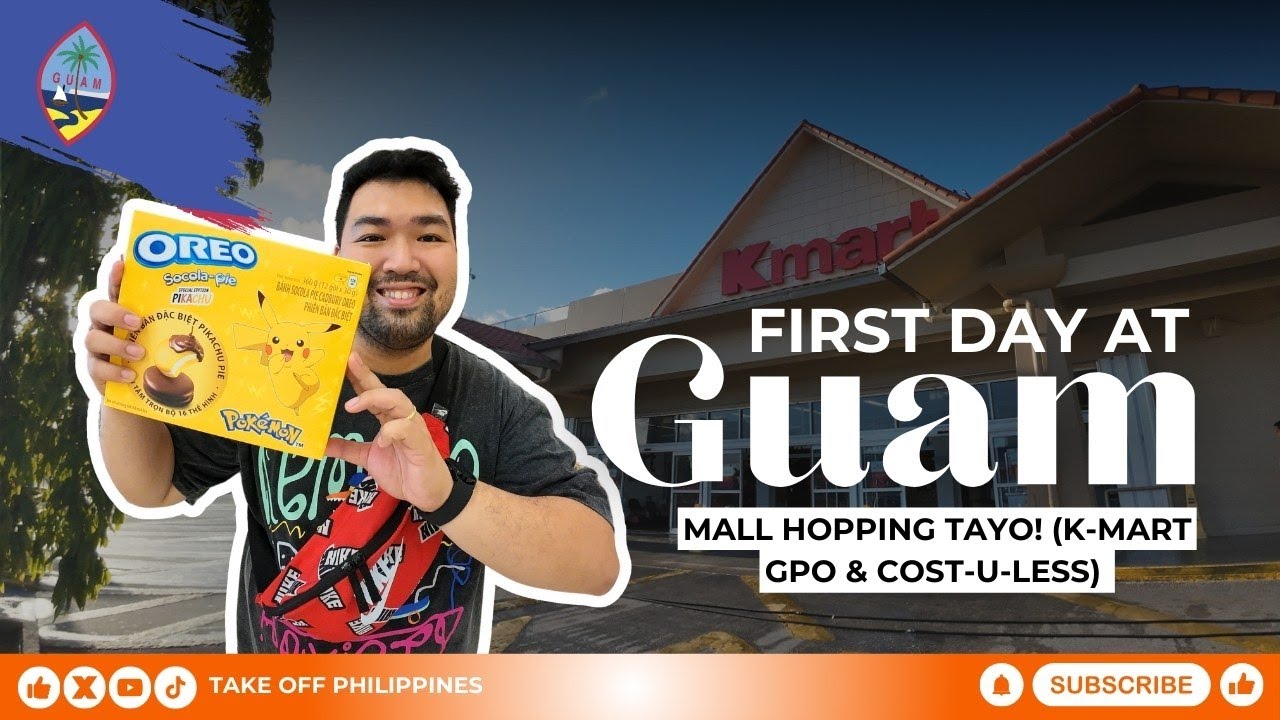 Mall Hopping in GUAM for Day 1 (K-Mart, GPO, Ross Dress for Less) | Vlog 089