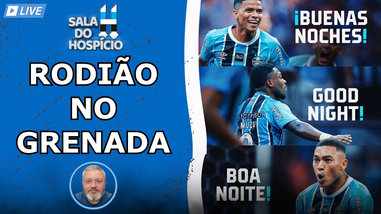 RODIÃO NA ARENA - TÃO CHORANDO AÍ? AQUI TÃO CHORANDO 🔵⚪ ⚫ #AOVIVO #GREMIO