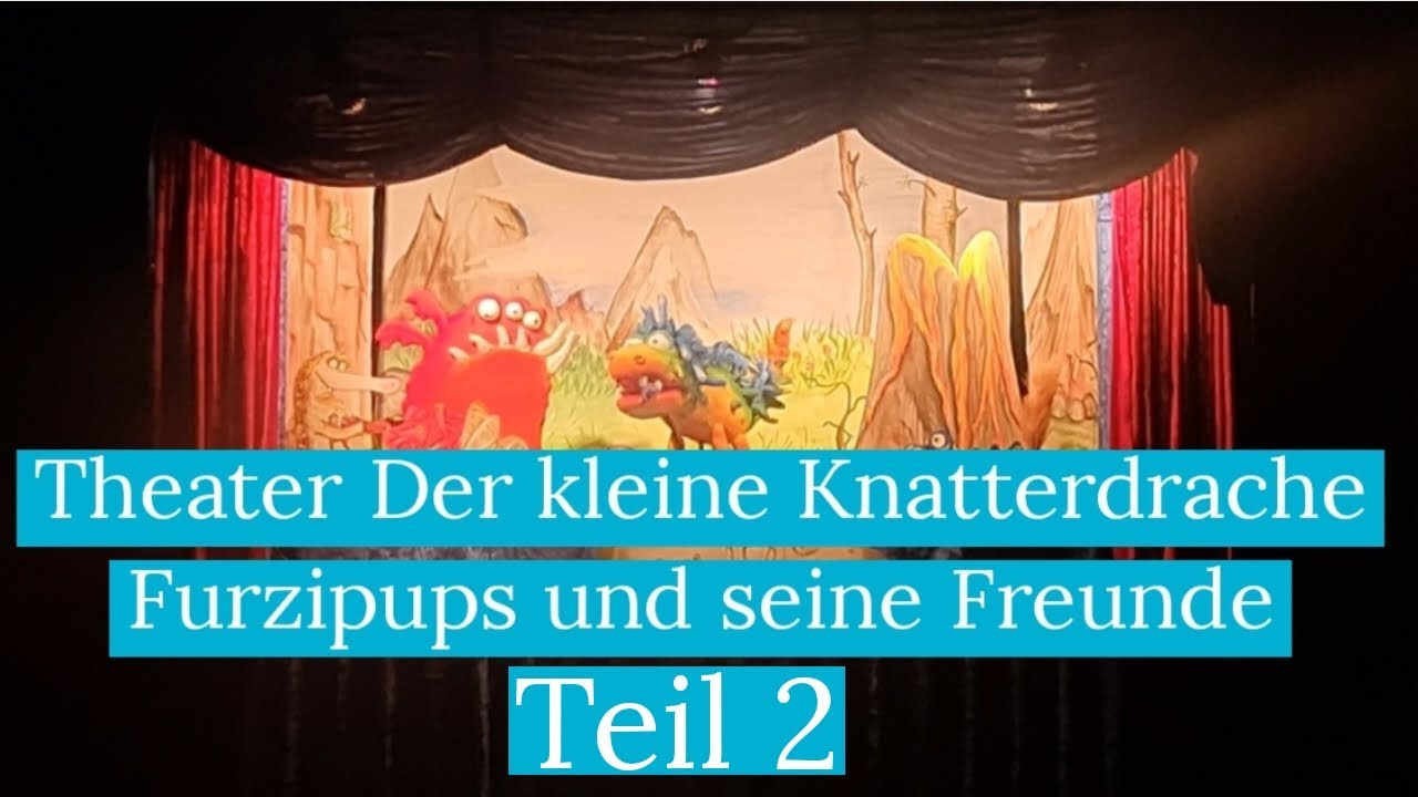 Theater Der kleine Knatterdrache Furzipups und seine Freunde Teil 2 #shorts​ #theatre​ #theater​ #fy