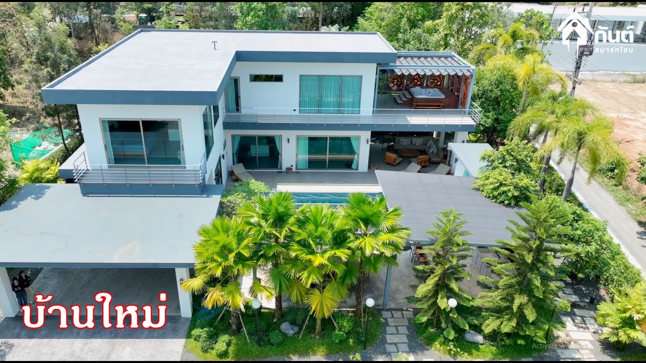 บ้านและที่ดินEP704 บ้านใหม่พร้อมอยู่ สวยโดดเด่นไม่เหมือนใคร  065-6425941 Line@kan1
