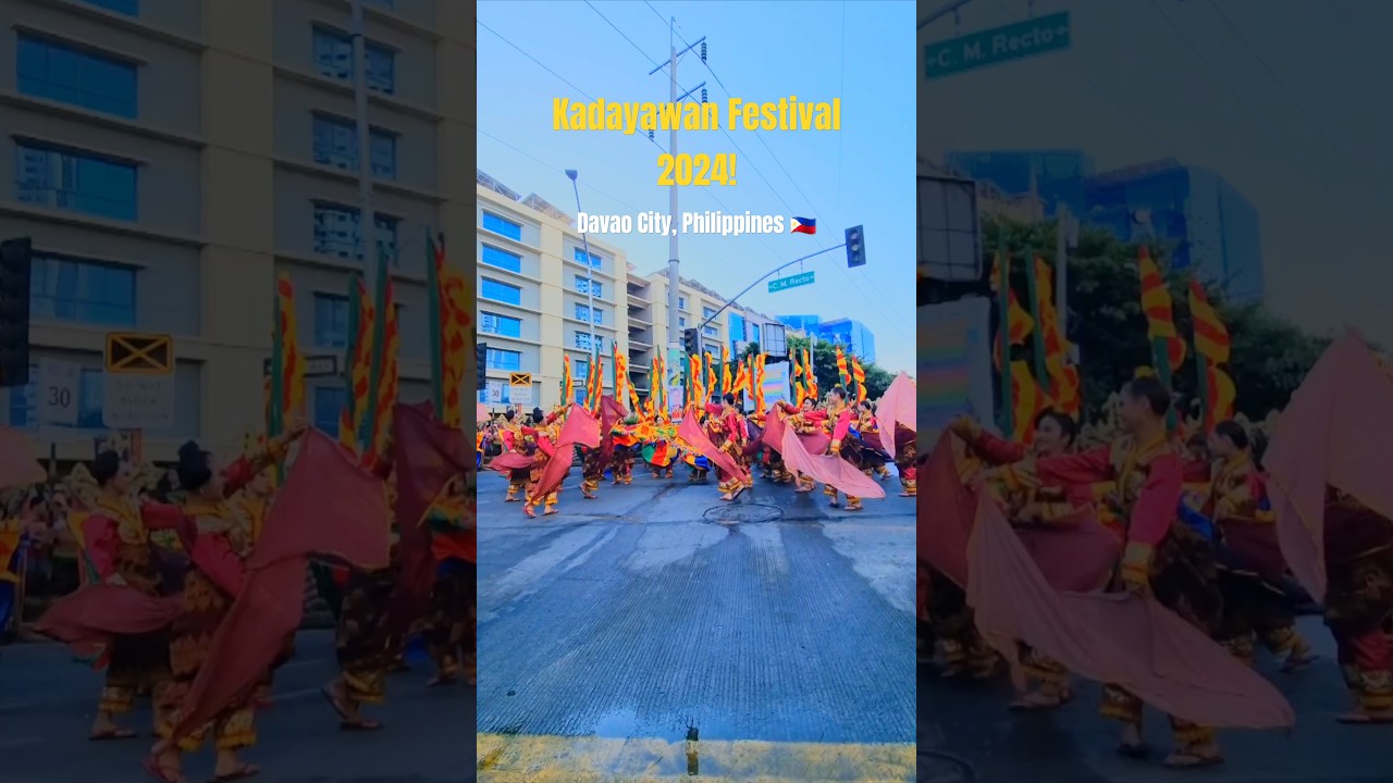 𝗞𝗮𝗱𝗮𝘆𝗮𝘄𝗮𝗻 𝗙𝗲𝘀𝘁𝗶𝘃𝗮𝗹 𝟮𝟬𝟮𝟰! 𝗗𝗮𝘃𝗮𝗼 𝗖𝗶𝘁𝘆, 𝗣𝗵𝗶𝗹𝗶𝗽𝗽𝗶𝗻𝗲𝘀 🇵🇭#Kadayawan2024 #KadayawanFestival #DavaoCity