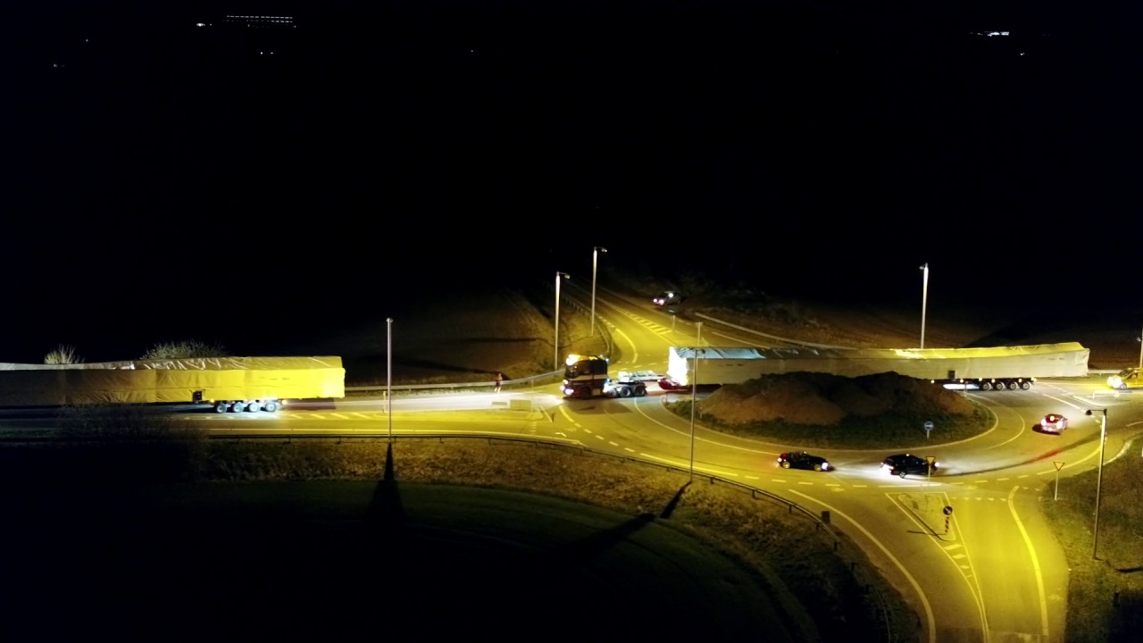 S&aelig;rtransport Filmet med Drone - Fyens.dk