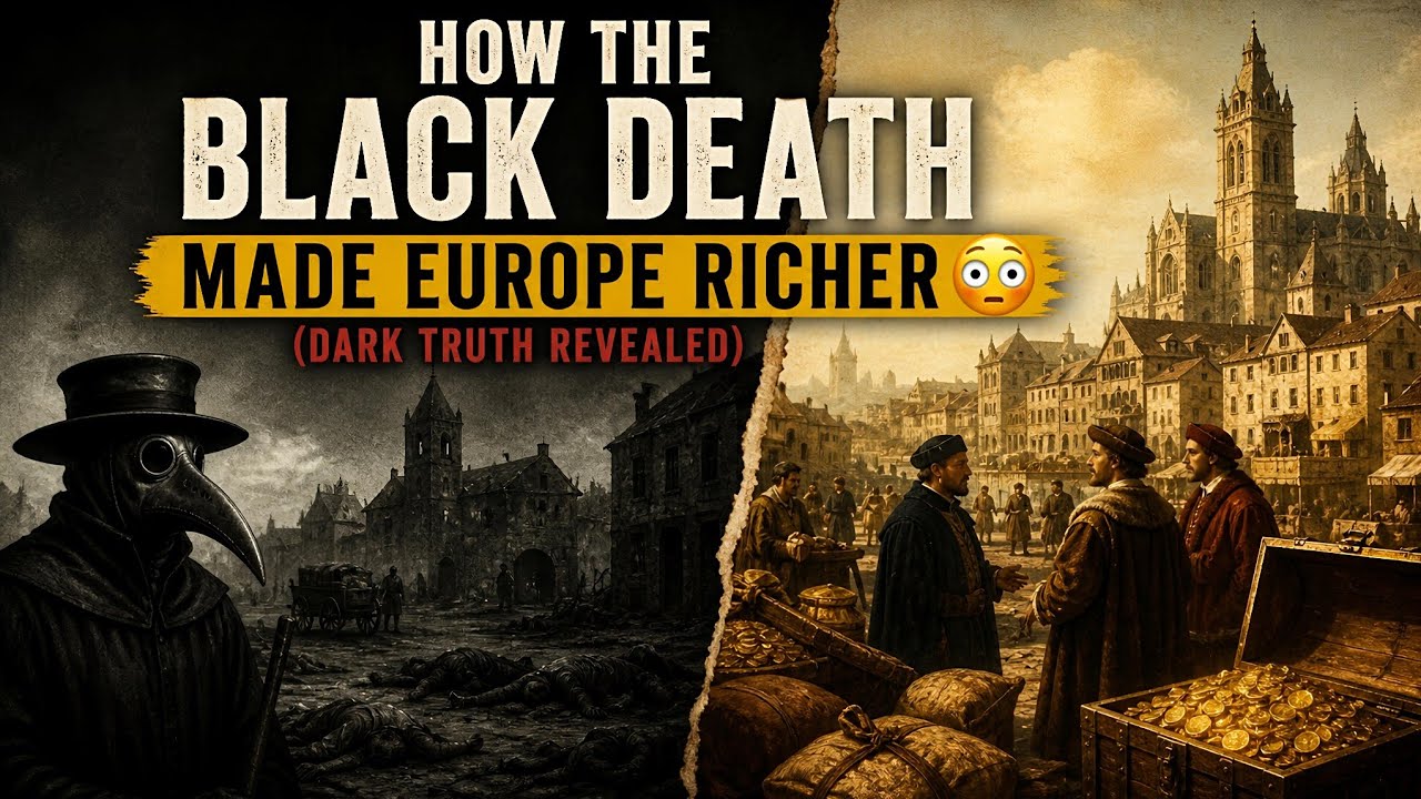 How the Black Death Made Europe Richer 😳 (Dark Truth Revealed)   