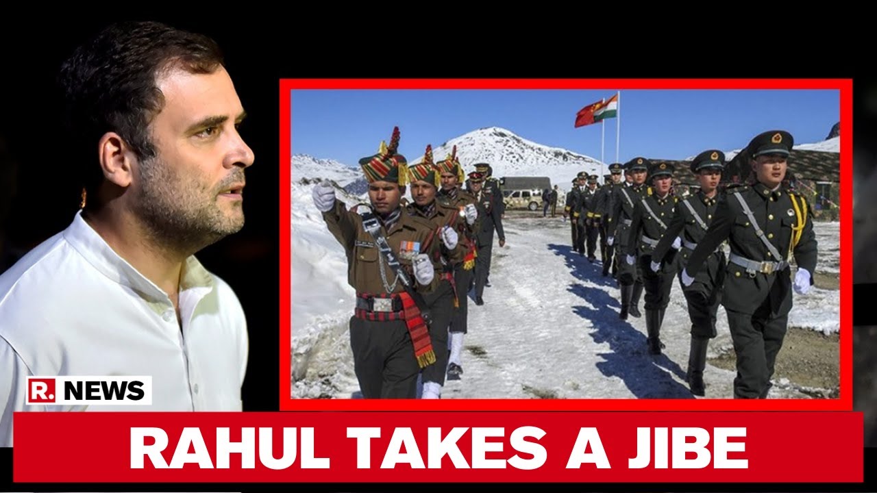Rahul Gandhi Takes A Jibe On Indo-China Border Talks
