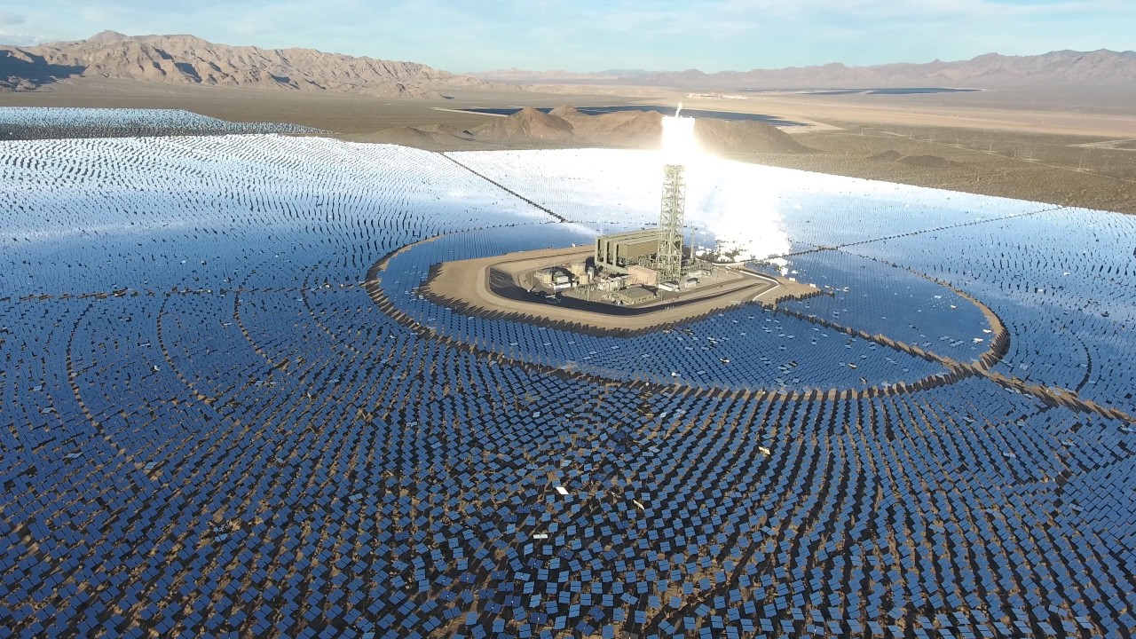 Ivanpah Solar Farm January 2017