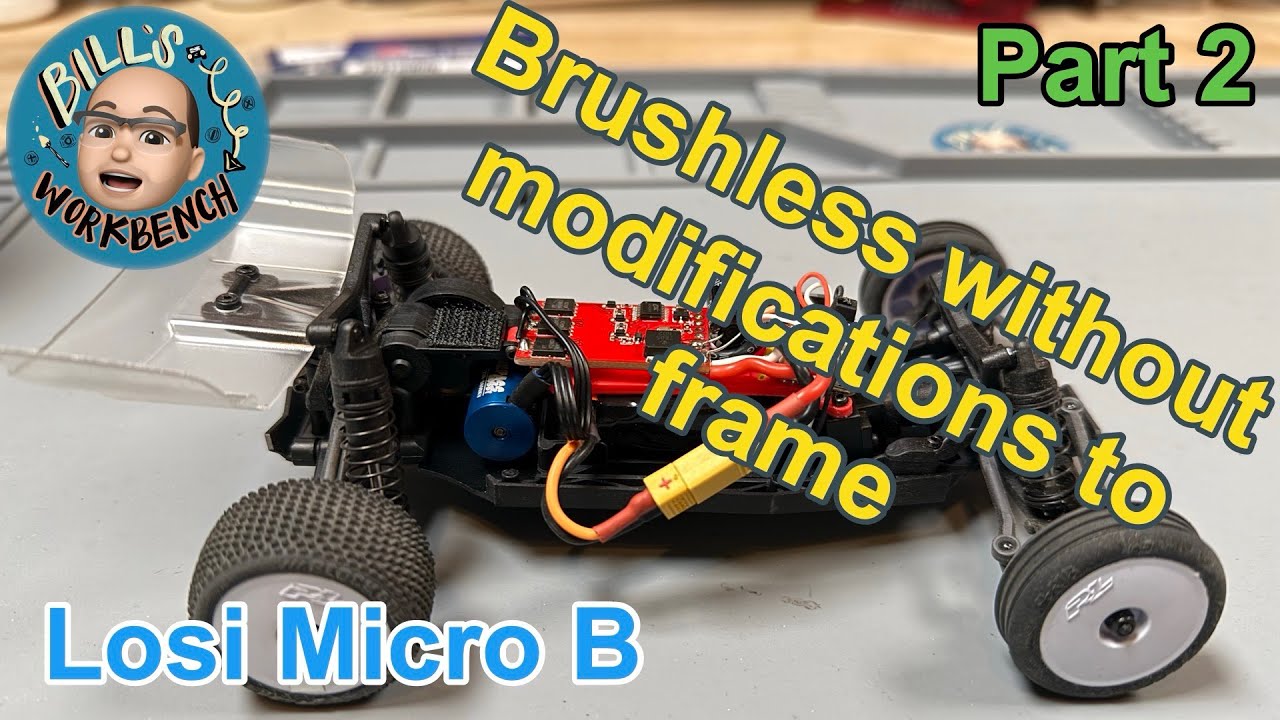 Losi Micro B Brushless conversion Part 2