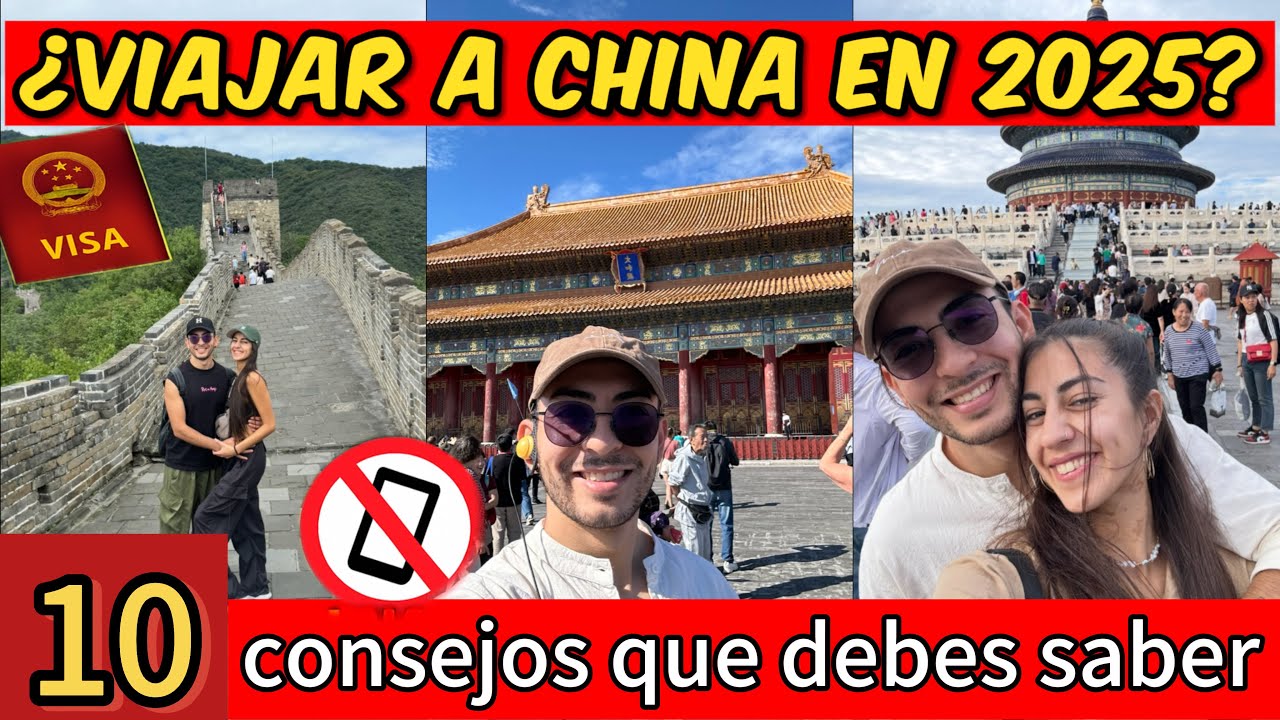 “China 2026 🇨🇳: 10 cosas que tienes que saber antes de viajar ✅”