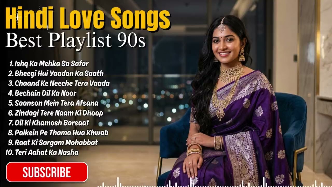 Best Romantic Songs of 90s Bollywood ❤️ Ultimate Love Playlist