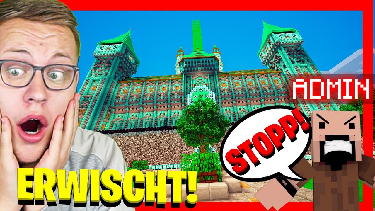 WIR BAUEN MILLIARDEN HACKER SCHLOSS 😂 (Admin erwischt uns)