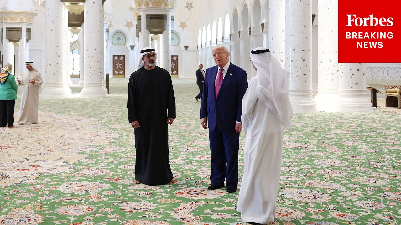 WATCH: President Trump Takes Tour Of The Sheik Zayed Grand Mosque With Abu Dhabi’s Crown Prince