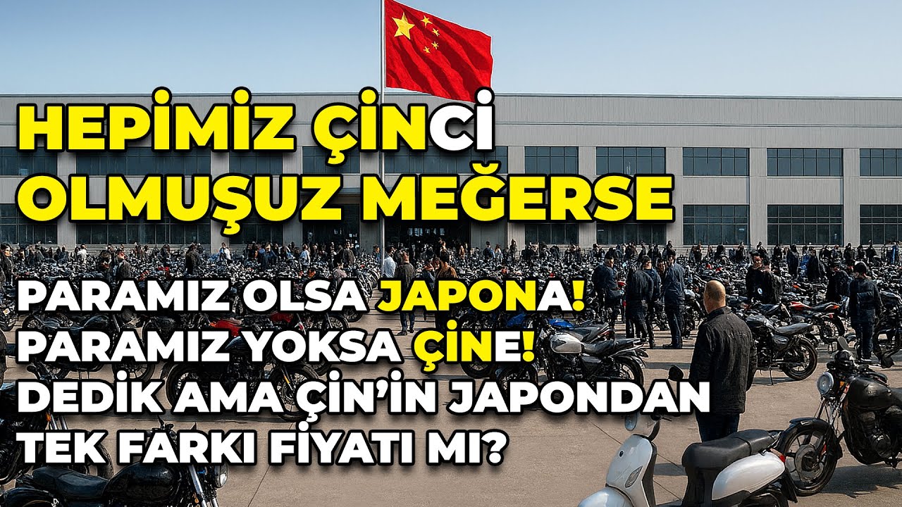 İYİ CE ÇİN'Cİ OLDUK!! BU HALLERE DÜŞÜRENLER UTANSIN 🤣 #motovlog #motorcycle