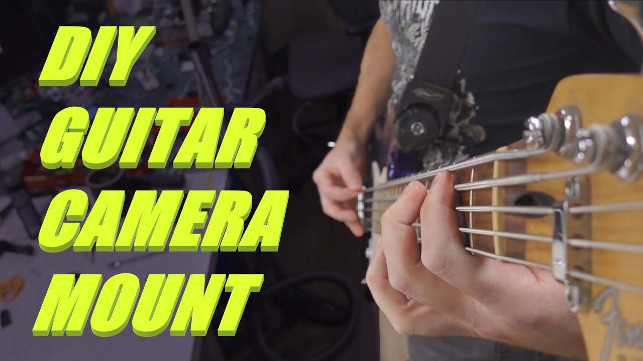 DIY Guitar Camera Clamp !