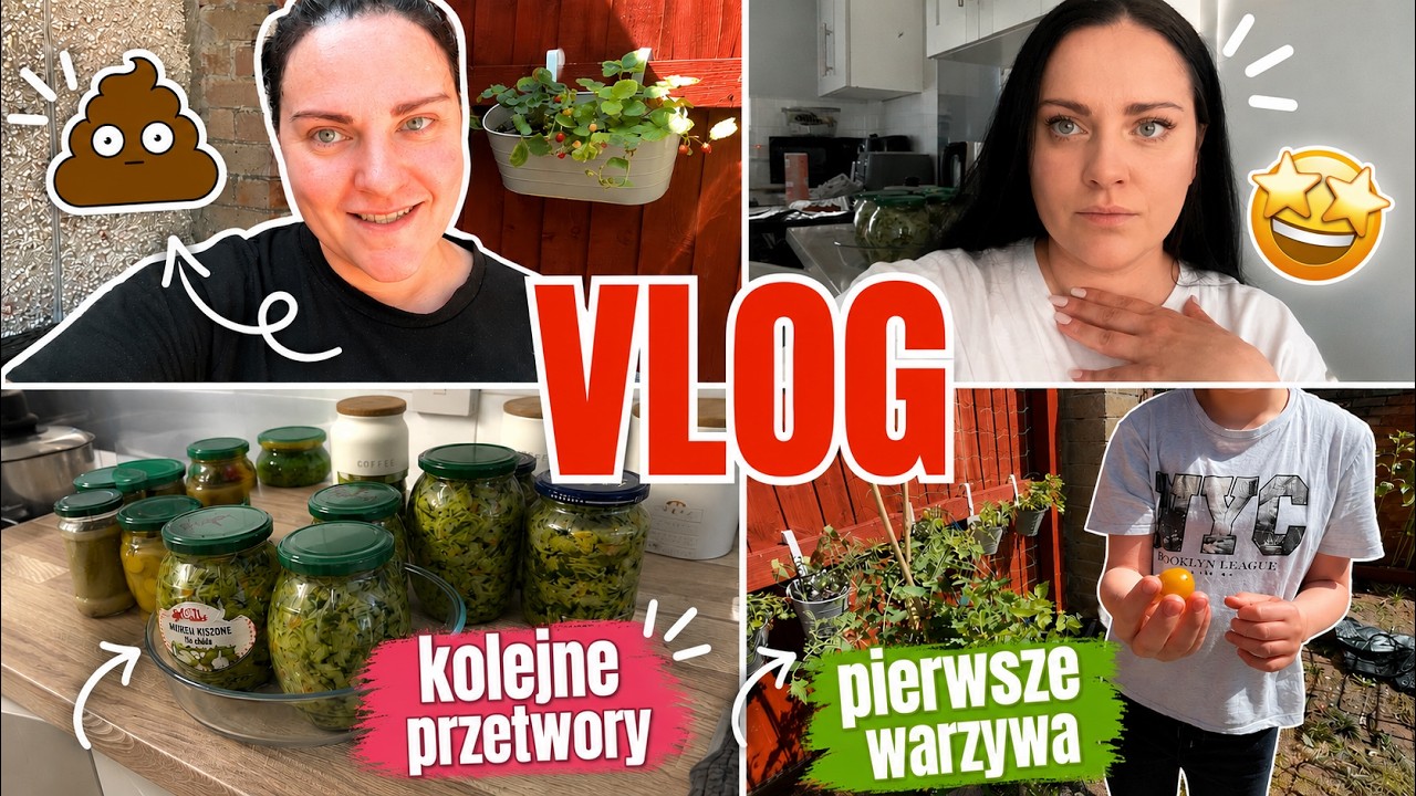 MOJA METAMORFOZA 💁🏻&zwj;♀️ Pierwsze warzywa z naszego małego ogr&oacute;dka 😍 Urodzinki Crasha 🥳