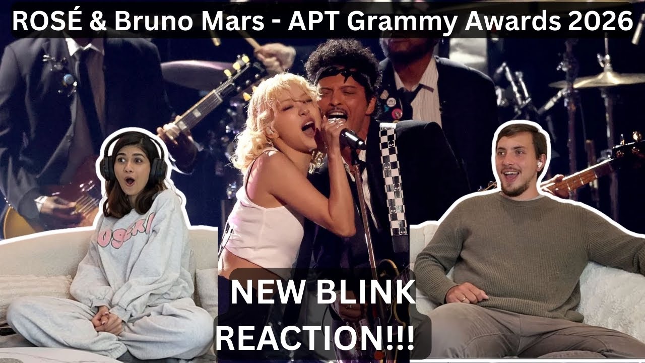 NEW BLINKS REACT!!! | ROSÉ & Bruno Mars - APT Grammy Awards 2026 Live Performance | FIRST EVER WATCH