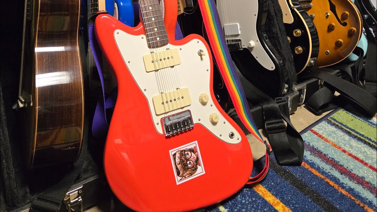 Enter to win my custom jazzmaster guitar!