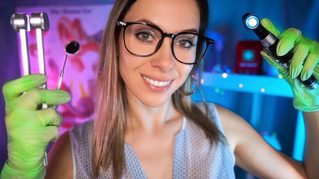 Very deep Ear cleaning ASMR, Otoscope exam, Personal Attention for SLEEP